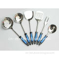 6 pcs stainless steel cooking tool sets